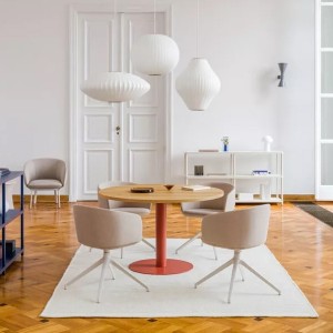 Krzesło Grace obrotowe na podstawie 4 ro ramiennej