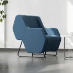 Fotel jednoosobowy niski Hexa